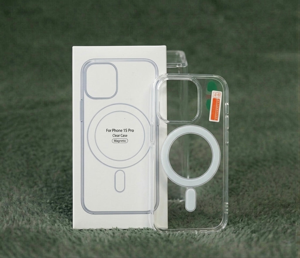 Funda transparente con MagSafe