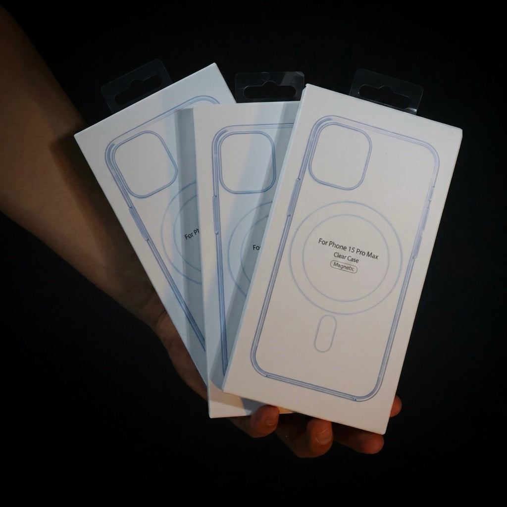 Funda transparente con MagSafe
