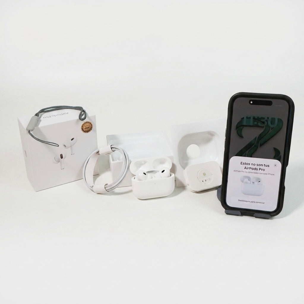 AirPods Pro 2nd generación (cancelación de ruido, caja premium)